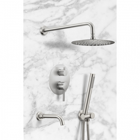 Система для душа Milacio Ultra 150 MCU.150.SS сталь нержавеющая