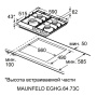 Варочная панель газовая Maunfeld EGHG.64.73CB2/G