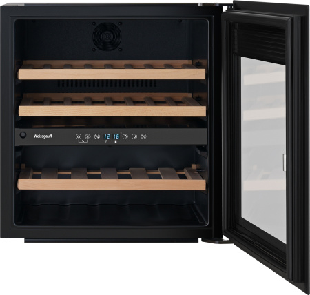 Винный холодильник встраиваемый Weissgauff WWCI-36 DB DualZone