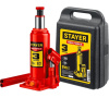 Домкрат бутылочный гидравлический Stayer Red Force 3т 194-375 мм