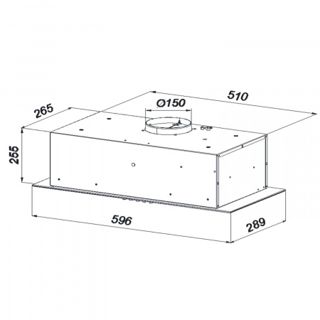 Вытяжка Konigin Aerin White 60