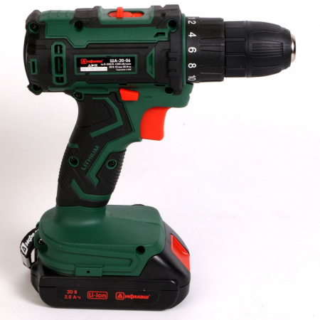 Дрель-шуруповерт аккумуляторная Дифмаш ША-20-06