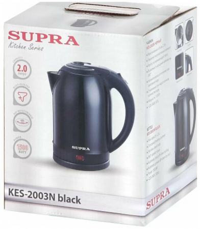 Чайник Supra KES-2003N (черный)