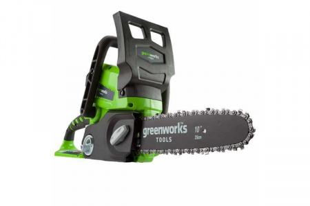 Пила цепная аккумуляторная Greenworks G24CS25K2