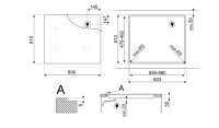 Варочная панель индукционная Smeg SIM1644DG