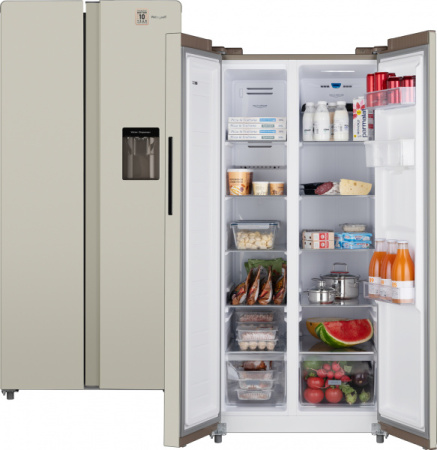 Холодильник Weissgauff WSBS 600 Be NoFrost Inverter Water Dispenser