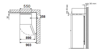 Холодильник Weissgauff WSBS 600 X NoFrost Inverter Water Dispenser