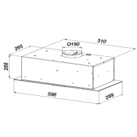 Вытяжка Konigin Aerin Gold 60