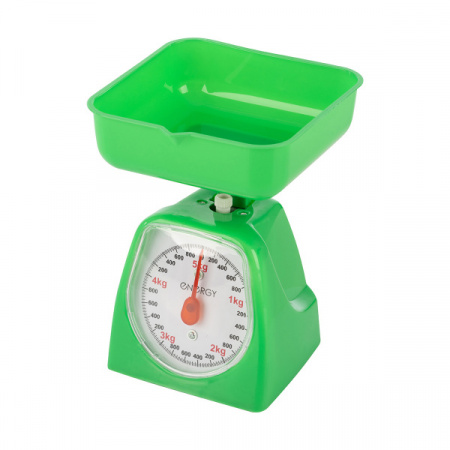 Весы кухонные механические Energy EN-406МК зелёные
