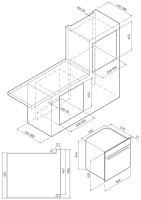 Graude-BWG-45-0-W Духовой шкаф Graude BWG 45.0 W
