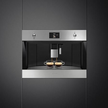 Кофемашина встраиваемая Smeg CMS4303XRU