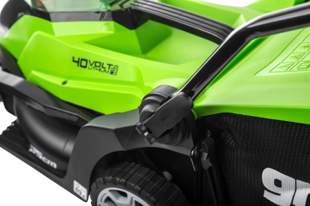 Газонокосилка аккумуляторная Greenworks G40LM35