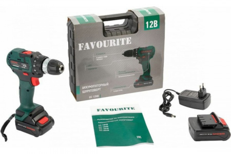 Шуруповерт аккумуляторный бесщеточный Favourite DC 14NB