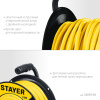 Силовой удлинитель на катушке Stayer 55070-50 S-225 (ПВС 2х2.5 50м 3750Вт)