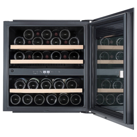 Винный шкаф встраиваемый Korting KFW 604 DB GXN