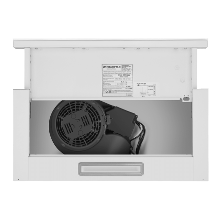 Кухонная вытяжка Maunfeld Clyde 60 белое стекло