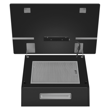 Кухонная вытяжка Maunfeld Astro 60 чёрное стекло