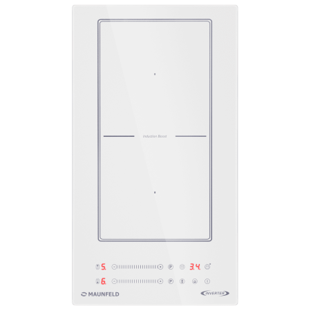 Варочная панель индукционная Maunfeld CVI292S2BWH Inverter