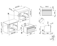 Духовой шкаф Smeg SO4302M1X
