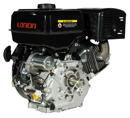 Двигатель Loncin LC192FD (A type) D25 7А (без глушителя и БУЗ)