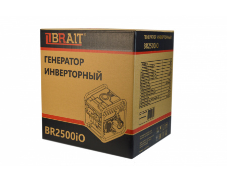 Генератор бензиновый инверторный Brait BR2500iO