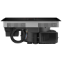 Варочная поверхность индукционная с вытяжкой Maunfeld MIHC604SF2BK
