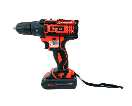 Дрель аккумуляторная Brait BCD18B (1х2Ач)