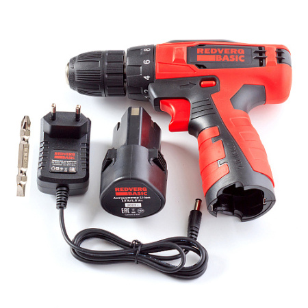 Дрель аккумуляторная RedVerg Basic SD12LE/1-2