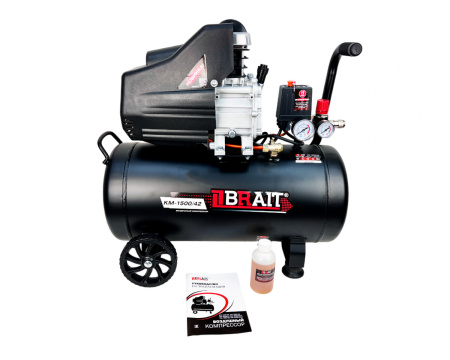 Компрессор воздушный прямой Brait  КМ-1500/42