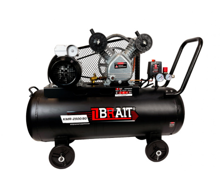 Компрессор воздушный Brait КМR-2500/80
