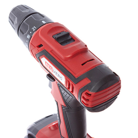 Дрель аккумуляторная RedVerg RD-S18M/U (2х2Ач,0-400/1400об/мин,25Нм,БЗП 0.8-10мм), кейс