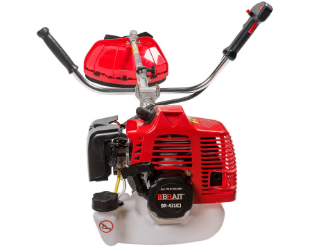 Триммер Brait BR-431 С (1,25кВт/1,7л.с.,головка М10х1.25L+диск 3/255х25.4)