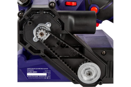 Ленточная шлифовальная машина Пульсар 800С (800Вт, лента 76х457мм, 380м/мин)