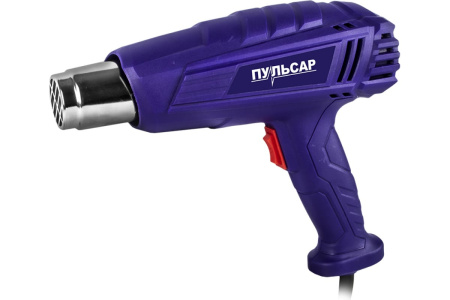 Фен строительный Пульсар ФС 2001-2 (2000Вт, 350/600*C, 300/500л/мин)