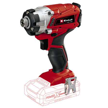 Винтоверт ударный аккумуляторный Einhell PXC TE-CI 18 Li Brushless (без акк. и зу,180Hм,HEX 1/4")