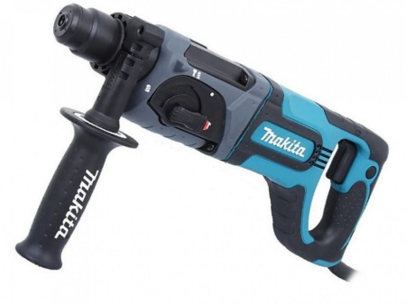 Перфоратор Makita SDS- Plus HR2475 (780 Вт, 3 режима, 2.7 Дж, бетон 24/65мм) 3 кг кейс