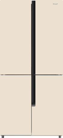 Холодильник Weissgauff WCD 450 BEG NoFrost Inverter