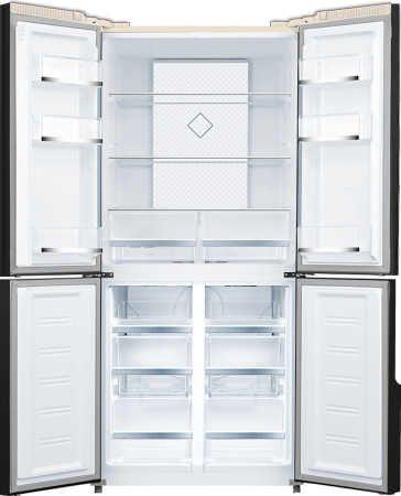 Холодильник Weissgauff WCD 450 BEG NoFrost Inverter