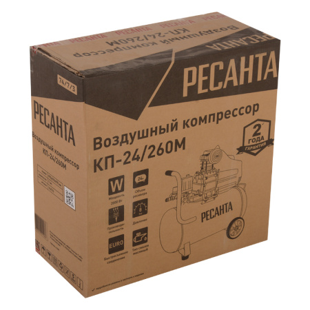 Компрессор Ресанта КП-24/260М