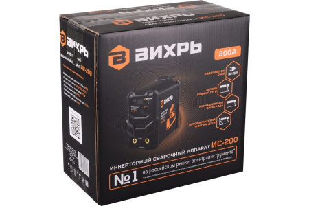 Сварочный аппарат инверторный Вихрь ИС-200