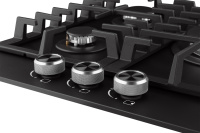 Варочная поверхность газовая Weissgauff HGG 451 BFh Nano Matt Glass