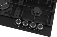 Варочная поверхность газовая Weissgauff HGG 641 BV Nano Matt Glass