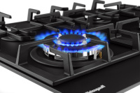 Варочная поверхность газовая Weissgauff HGG 641 BV Nano Matt Glass