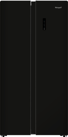 Холодильник Weissgauff WSBS 500 Inverter NoFrost Black