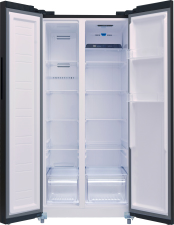 Холодильник Weissgauff WSBS 500 Inverter NoFrost Black