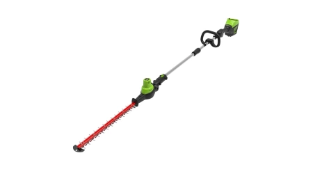 Кусторез штанговый аккумуляторный Greenworks, 60 В, 51 см, бесщеточный, без АКБ и ЗУ, Арт. 2301107