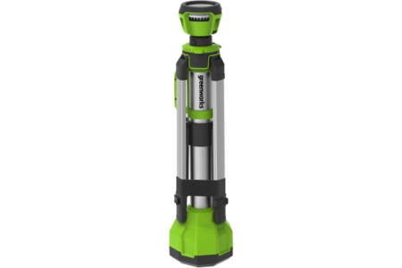 Мачта  светодиодная осветительная аккумуляторная Greenworks, 4V,  2-в-1, без АКБ и ЗУ, Арт. 3401107