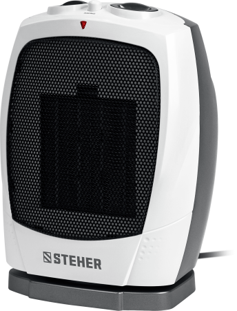 Тепловентилятор Steher SVK-2000T, 2 кВт, металло-керамический нагревательный элемент, автоповорот