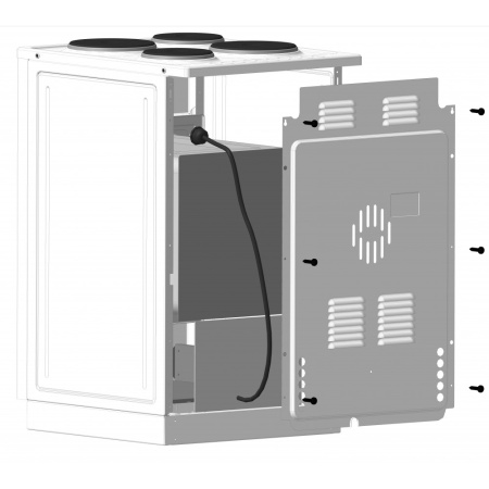 Плита Лысьва ЭП 301 СТ коричневый