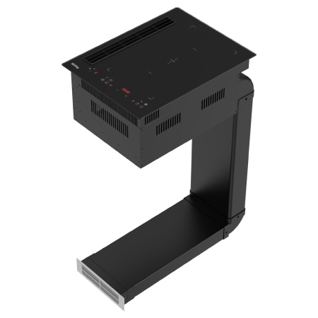 Варочная поверхность индукционная с вытяжкой Korting HIBH 40980 NB